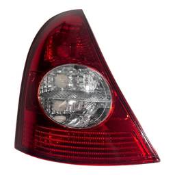 Lanterna Traseira Esquerda Clio Hatch 2003 a 2006 Ré Cristal