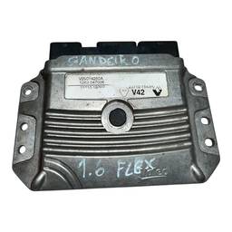 modulo injeção Renault Logan Sandero 1.6 8V 23710 1543R