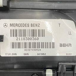 CAIXA EVAPORADORA MERCEDES-BENZ E350 2118300360