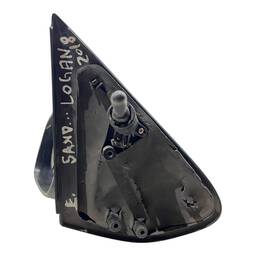 RETROVISOR ESQUERDO SANDERO 15/19 LOGAN 14/19 MANUAL S/PISCA