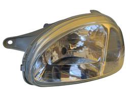 FAROL ESQUERDO CORSA 1995 A 2010 LENTE LISA