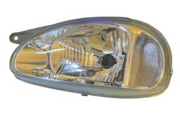 FAROL ESQUERDO CORSA 1995 A 2010 LENTE LISA