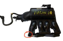 COLETOR ADMIS FIAT PALIO UNO SIENA FIRE ECON 1.0 8V DETALHE