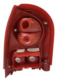 LANTERNA TRASEIRA ESQUERDA GOL G4 CARCAÇA VERMELHA NOVA