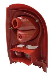 LANTERNA TRASEIRA ESQUERDA GOL G4 CARCAÇA VERMELHA NOVA