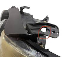 FAROL ESQUERDO SONIC 2012 A 2014 ARO CROMADO C/DETALHE