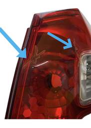 LANTERNA TRASEIRA DIREITA FIT 2009 2010  2014 C/ DETALHES