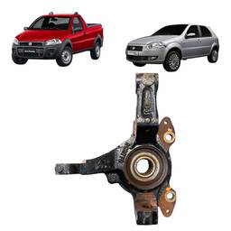 Montante Manga Eixo com ABS Esq Origina Palio Strada 1.0 1.4