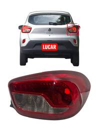 Lanterna Traseira Direita Kwid 2018 2019 2020/.. S/ Led