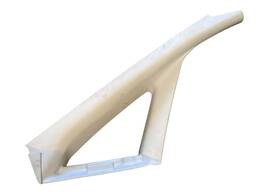 Moldura Coluna Dianteira Direita original Fiat Idea 2015 