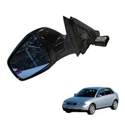Retrovisor Esquerdo Audi A3 2001 a 2006 2P