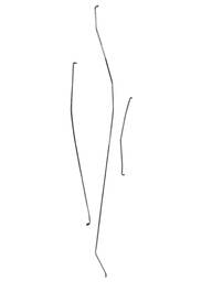 HASTES VARETAS FECHADURA PORTA TRASEIRA ESQUERDA ETIOS