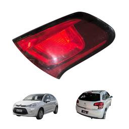 Lanterna Traseira Esquerda C3 2013 a 2020 (Mala)