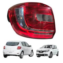 Lanterna Traseira Esquerda Sandero 2015 2016 a 2020