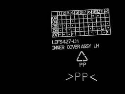 MOLDURA ESQUERDA BANCO ESQUERDO KIA CERATO N1 GLS 2.0 2006