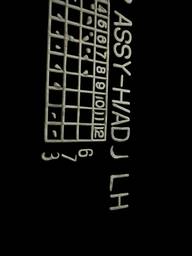 ACABAMENTO LADO ESQUERDO BANCO MOTORISTA KIA CERATO 2007