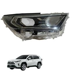 Lente Farol direito Toyota RAV4 Hibrida  2019 à 2021