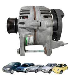 Alternador Golf Bora Fox New Beetle A3 1999 a 2011 90A Bosch