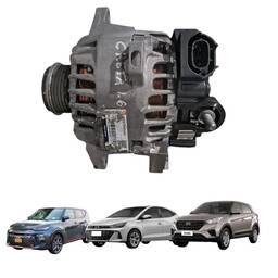 Alternador Hb20 2020/ Creta Kia Soul 2017/ 1.6 16v 120A