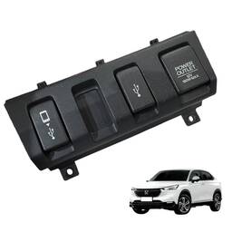Moldura Tomada USB Auxiliar Honda Hr-v 2020 1.8