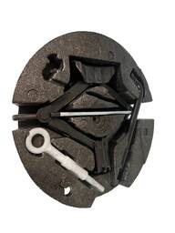 MACACO CHAVE RODA ISOPOR VOLVO XC60 2012/2017 31362446