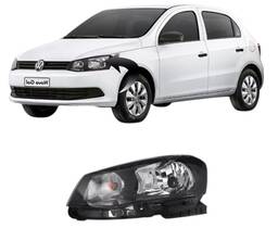 Farol Mascara Negra Volks 2013 a 2017 Gol Le original