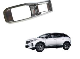 Moldura Botão Freio De Mão Peugeot 3008 1.6 Thp 2018