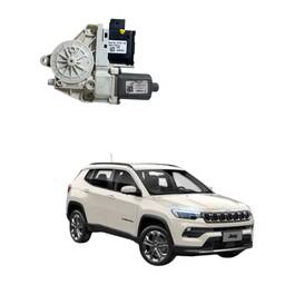 Motor De Vidro Porta Tras Esq C37722103 Jeep Compass