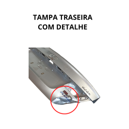TAMPA TRASEIRA CIVIC 2007 2008 A 2011 DETALHE