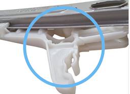 MÁQUINA DE VIDRO PORTA TRASEIRA DIREITA POLO 2018/.. MANUAL 