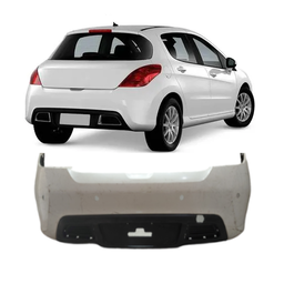 Parachoque Traseiro Peugeot 308 2012 a 2019
