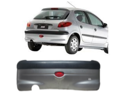 Parachoque Traseiro Peugeot 206 1999 2000 2001 2002 a 2010