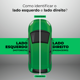 BORRACHA VIDRO FIXO DIANTEIRA DIREITA JEEP RENEGADE 16/25