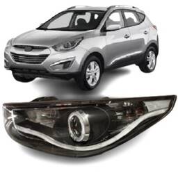 Farol COM LED Ix35 2010 2011 2012  A  2016 ESQUERDO