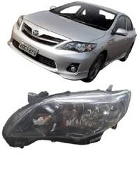 Farol Masc Negra Corolla 2012 2013 2014 ESQUERDO