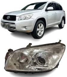 Farol Esquerdo RAV4 2006 2007 2008 Cromado