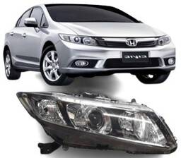 Farol Civic COM PROJETOR 2012 2013 2015 2016 DIREITO novo