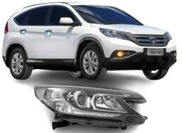 Farol Cr-v Masc Negra 2012 2013 2014 DIREITO
