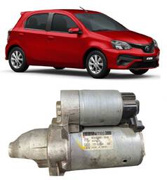 Motor Partida Etios Yaris 1.3 1.5 2017 a 2024 281000Y320