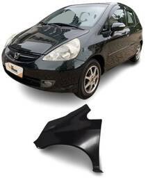 Paralama Esquerdo Fit 2004 2005 2006 2007 2008 Preto