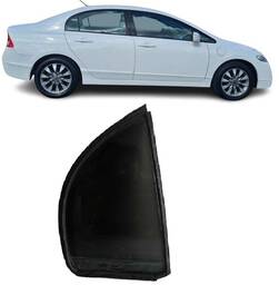 Vidro Porta Traseira Direita (Fixo) Civic 2007 2008 a 2011