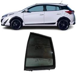 Vidro Porta Traseira Esquerda (Fixo) Yaris Hatch 2019 a 2024