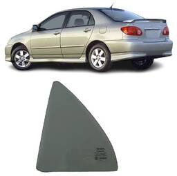 Vidro Porta Traseira Esquerda (Fixo) Corolla 2003 a 2008
