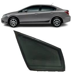 VIDRO PORTA DIANTEIRA ESQUERDA (FIXO) CIVIC 2012 2013 A 2016