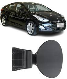 Portinhola Tanque Combustível Elantra 2011 a 2013 Preto 
