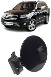 PORTINHOLA TANQUE COMBUSTÍVEL SANTA FÉ 2006 A 2013 PRETO