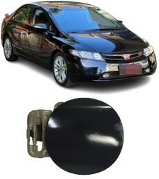 PORTINHOLA TANQUE COMBUSTÍVEL CIVIC 2007 2008 A 2011 PRETO