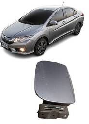 PORTINHOLA TANQUE COMBUSTÍVEL CITY 2015 A 2021 PRATA