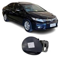 PORTINHOLA TANQUE COMBUSTÍVEL CIVIC 2012 2013 A 2016 PRETO