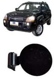 PORTINHOLA TANQUE COMBUSTIVEL TUCSON 2005 2006 A 2017 PRETO